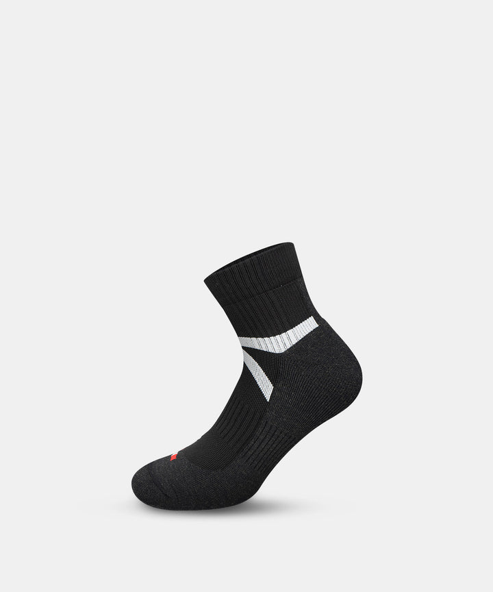 Stay Fresh - Anthracite Endurance Run Socks